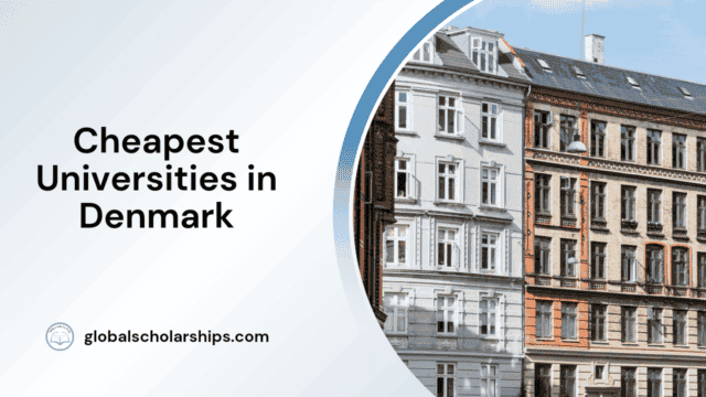 Cheapest Universities in Denmark