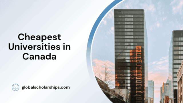 Cheapest Universities in Canada
