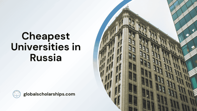 Cheapest Universities in Russia