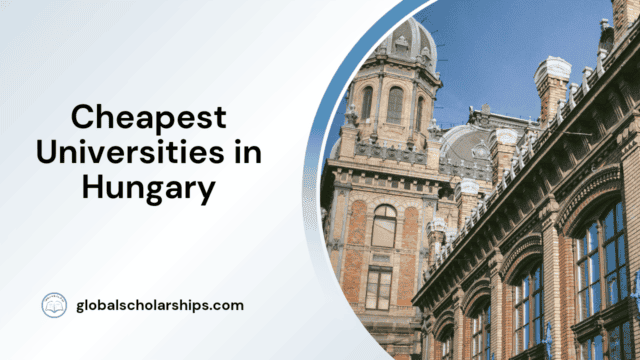 Cheapest Universities in Hungary
