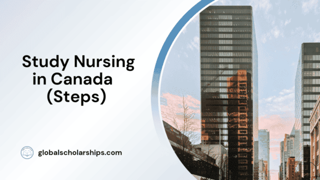 Study Nursing in Canada (Steps)