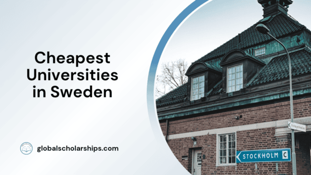 Cheapest Universities in Sweden