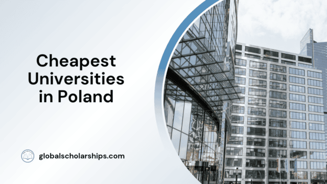 Cheapest Universities in Poland
