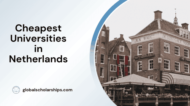 Cheapest Universities in Netherlands