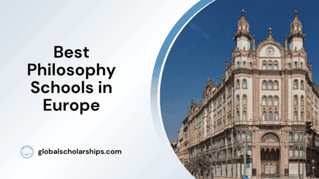 Best Philosophy Schools in Europe