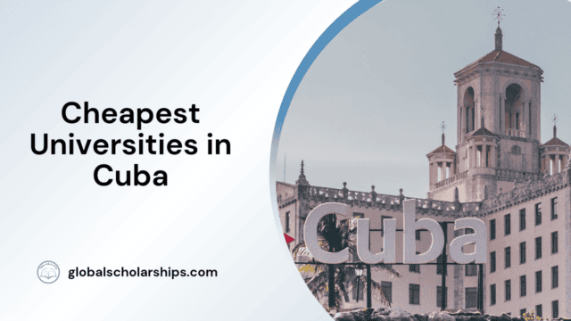 Cheapest Universities in Cuba