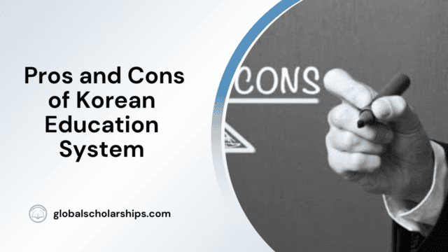 Pros and Cons of Korean Education System