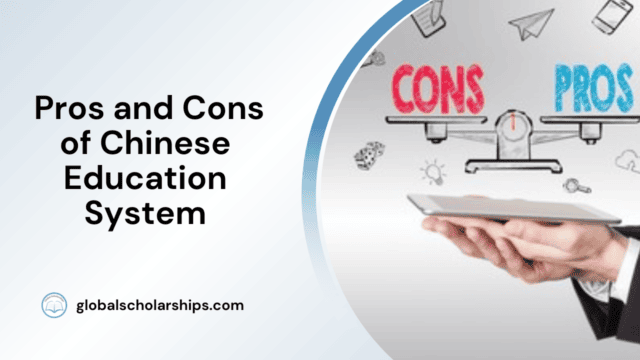 Pros and Cons of Chinese Education System