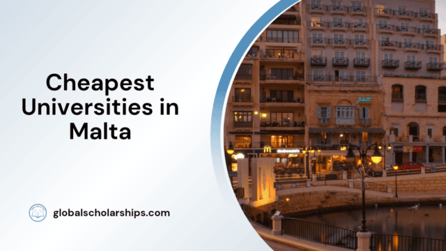 Cheapest Universities in Malta