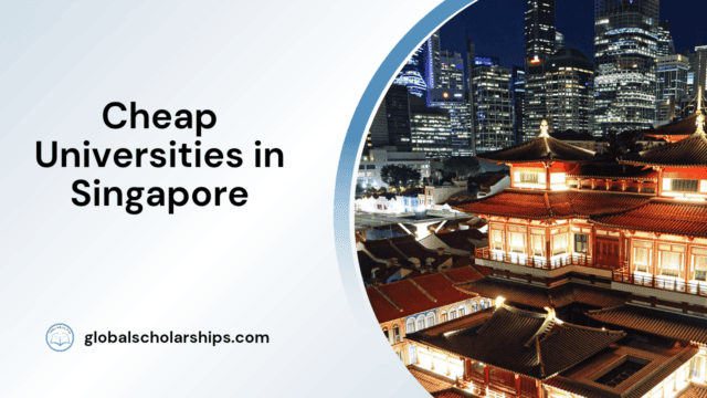 Cheap Universities in Singapore
