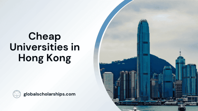 Cheap Universities in Hong Kong