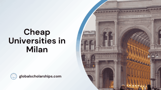 Cheap Universities in Milan