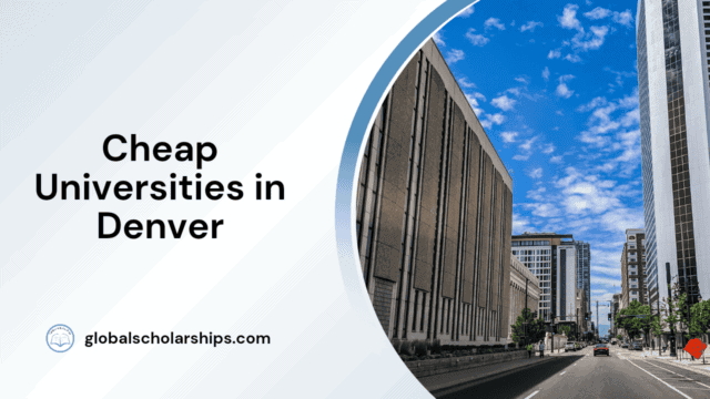 Cheap Universities in Denver
