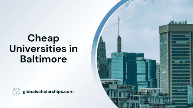 Cheap Universities in Baltimore