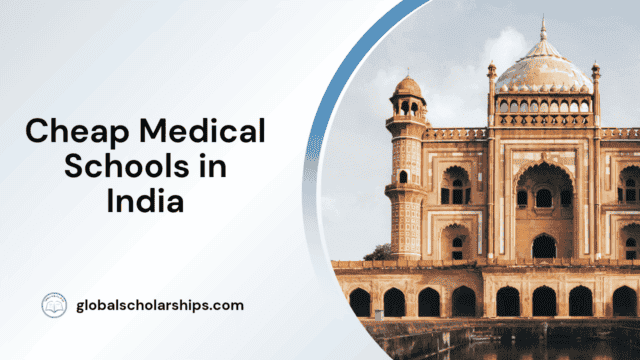 Cheap Medical Schools in India