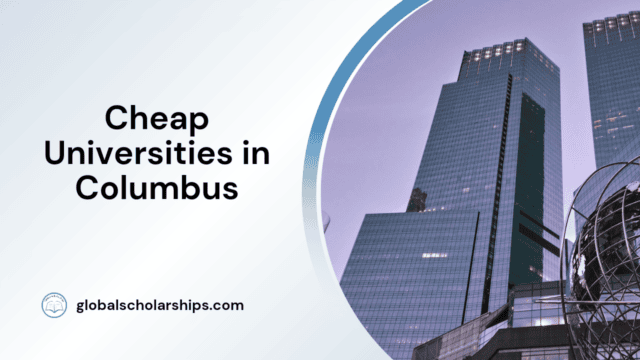 Cheap Universities in Columbus