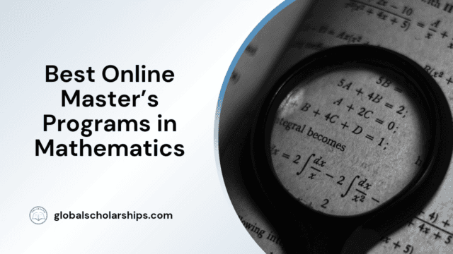 Best Online Master's Programs in Mathematics