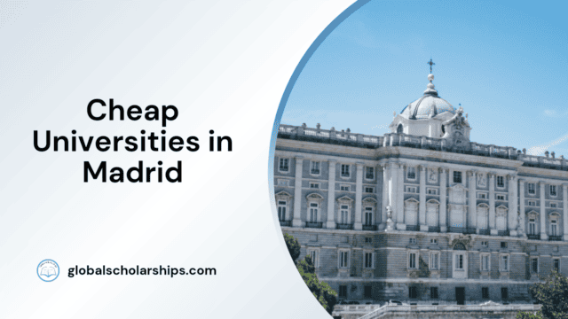 Cheap Universities in Madrid