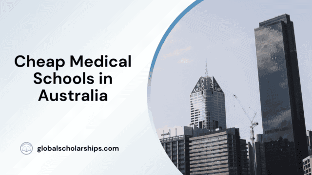 Cheap Medical Schools in Australia