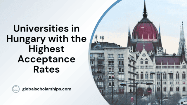 Universities in Hungary with the Highest Acceptance Rates