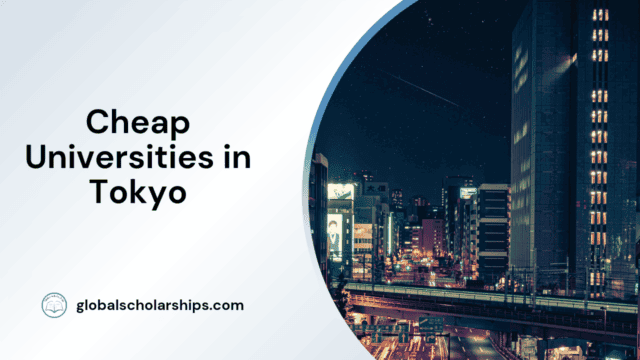 Cheap Universities in Tokyo