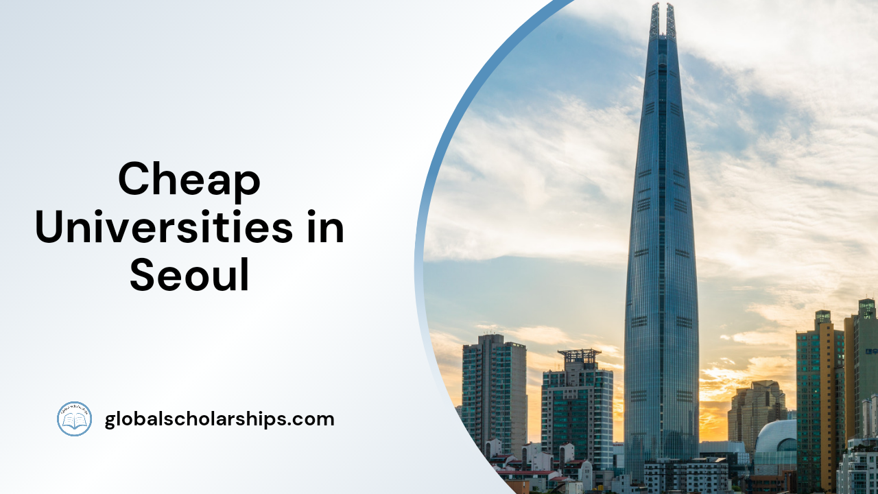 Cheap Universities in Seoul