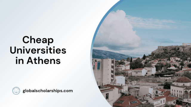 Cheap Universities in Athens