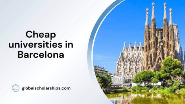 Cheap Universities in Barcelona