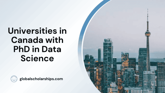 Universities in Canada with PhD in Data Science
