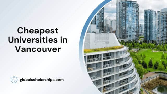 Cheapest Universities in Vancouver
