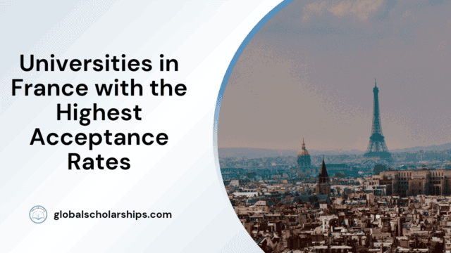 Universities in France with the Highest Acceptance Rates
