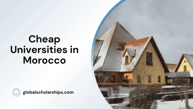 Cheap Universities in Morocco