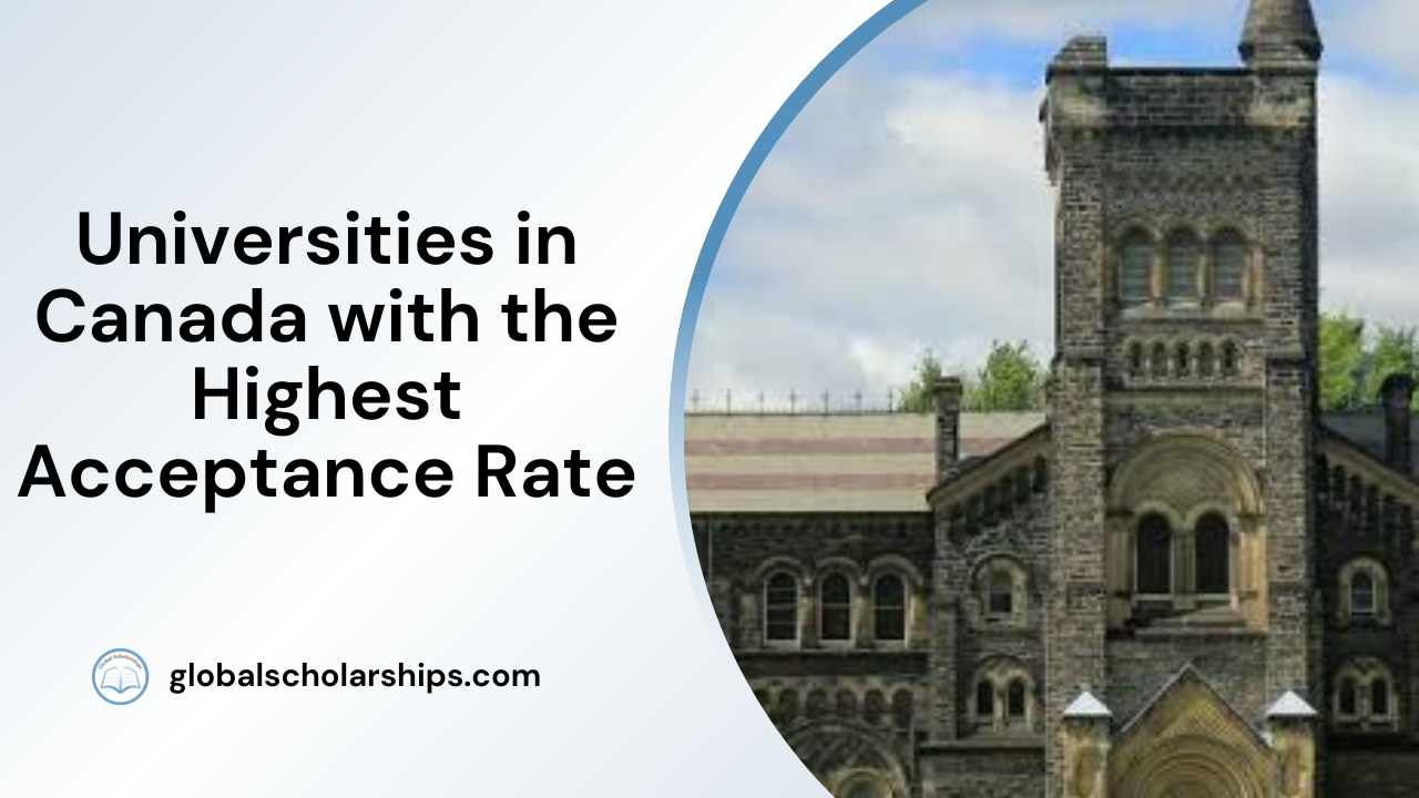20 Universities in Canada with High Acceptance Rates