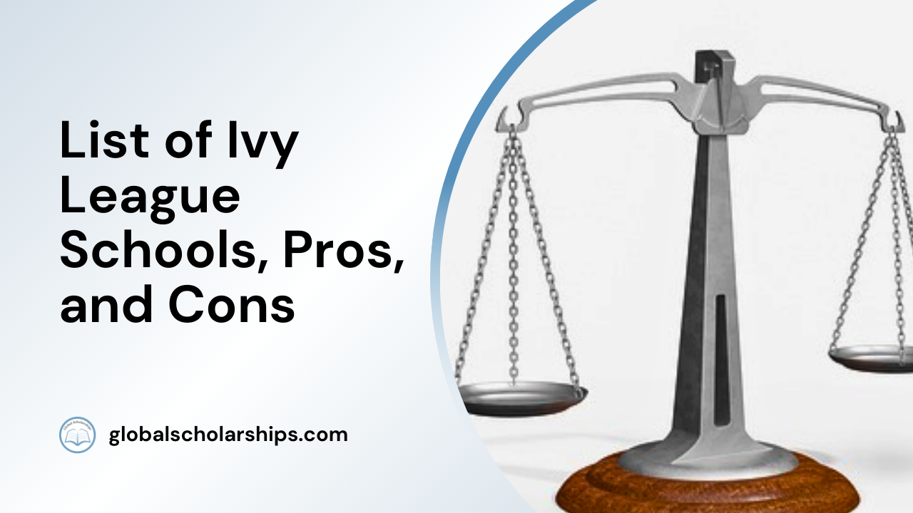 List of Ivy League Schools, Pros, and Cons