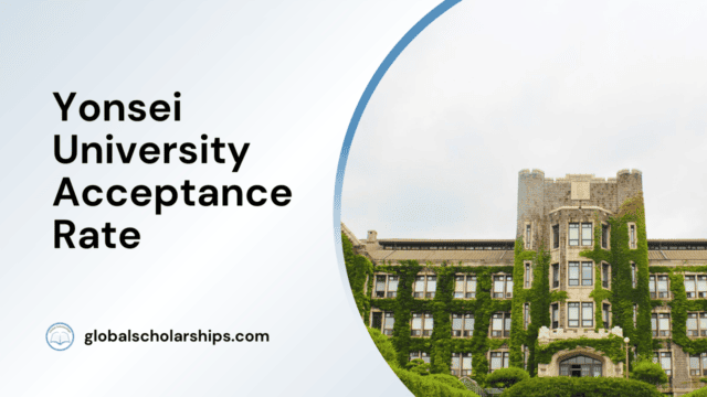 Yonsei University Acceptance Rate