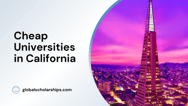 Cheap Universities in California