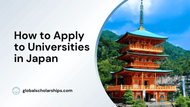 How to Apply to Universities in Japan