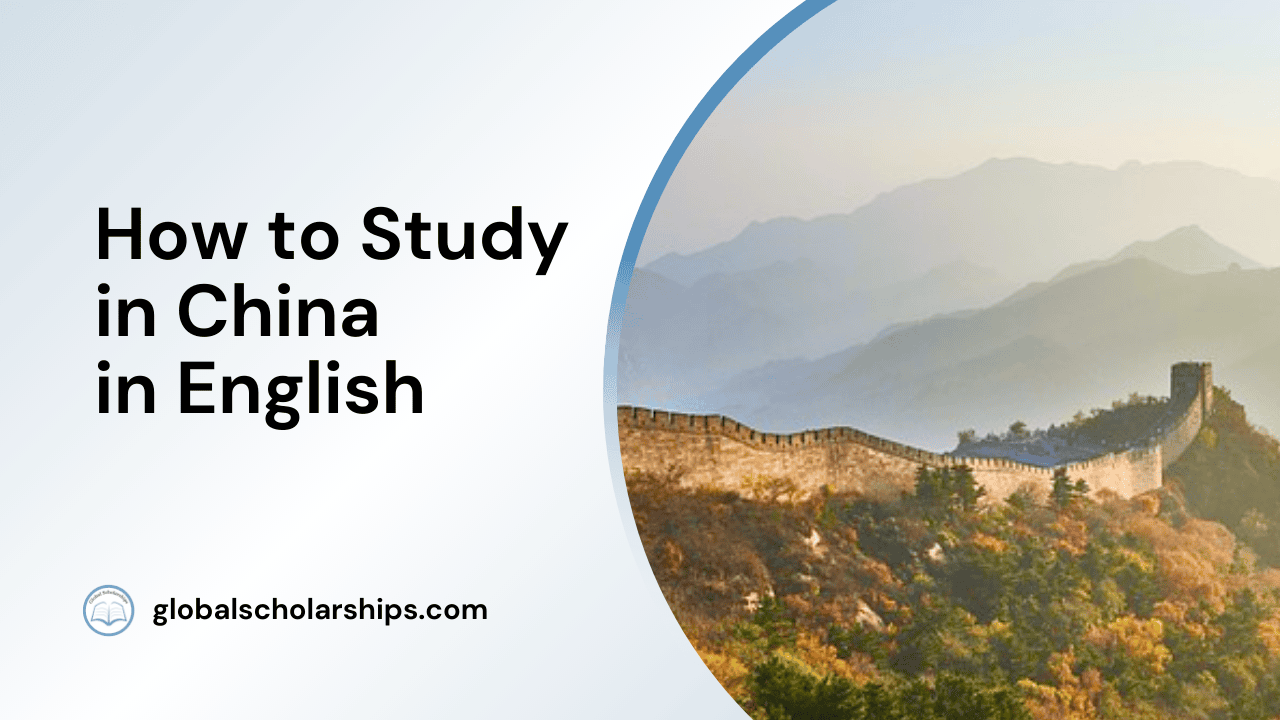 How to Study in China in English
