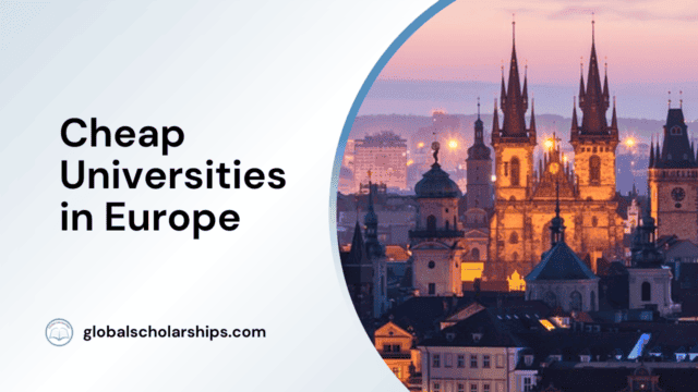 Cheap Universities in Europe