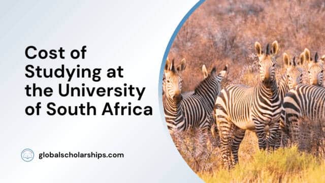 Cost of Studying at the University of South Africa