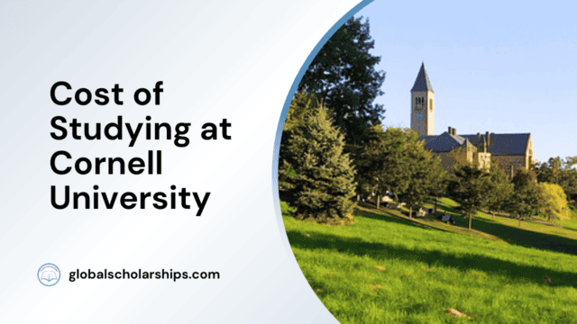 Cost of Studying at Cornell University