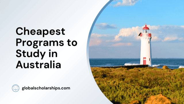 Cheapest Programs to Study in Australia