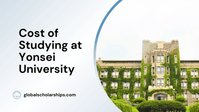 Cost of Studying at Yonsei University