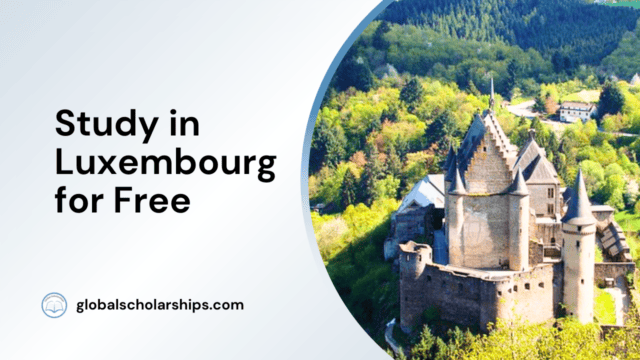 Study in Luxembourg for Free