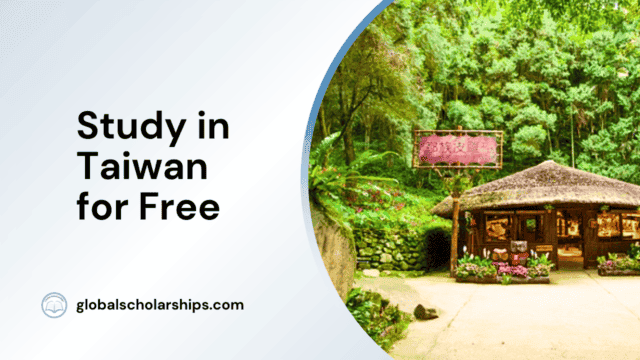 Study in Taiwan for Free