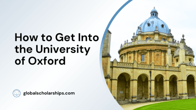 How to Get Into the University of Oxford