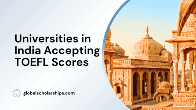 Universities in India Accepting TOEFL Scores