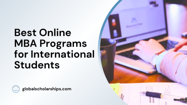 Best Online MBA Programs for International Students