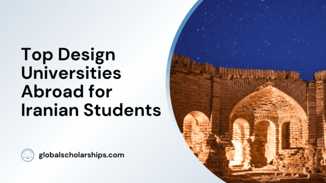 Top Design Universities Abroad for Iranian Students