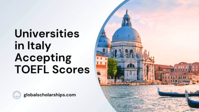 Universities in Italy Accepting TOEFL Scores